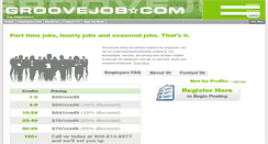 Desktop Screenshot of employers.groovejob.com